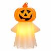 Halloween Decoration - AIMOONSA - Pumpkin and Ghost Motif - LED Candle Effect - Tabletop - Batteries