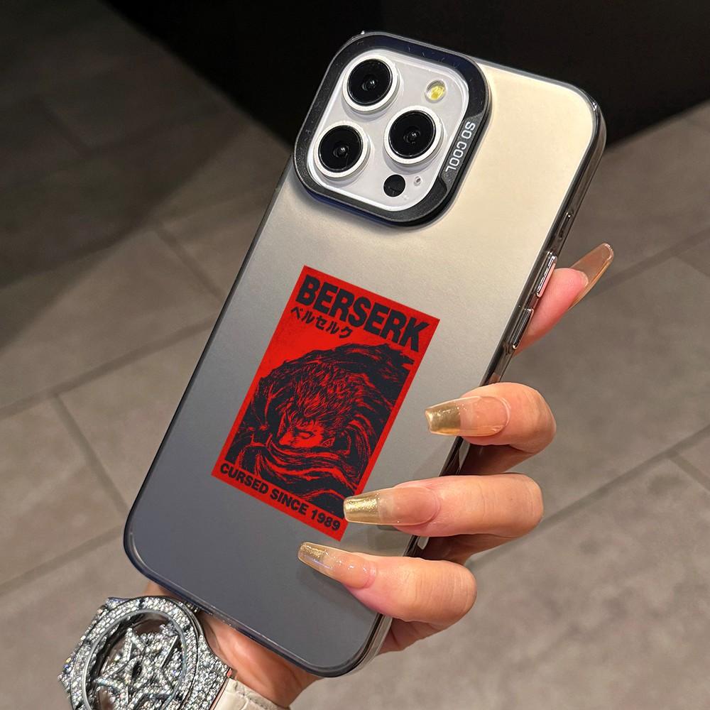 

Berserk Guts Hot Anime Phone Case for Xiaomi Poco X7 X6 X5 X3 F7 F6 F4 F3 GT Pro 4G 5G Matte Silver Hard Cover Poco F4