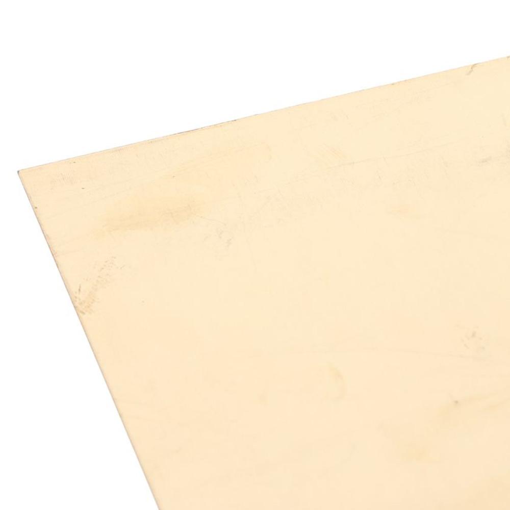 150x150mm Metallbleche Platten Quadrat Messingpad Praktisches Messingblech CNC Rahmen Modell Form