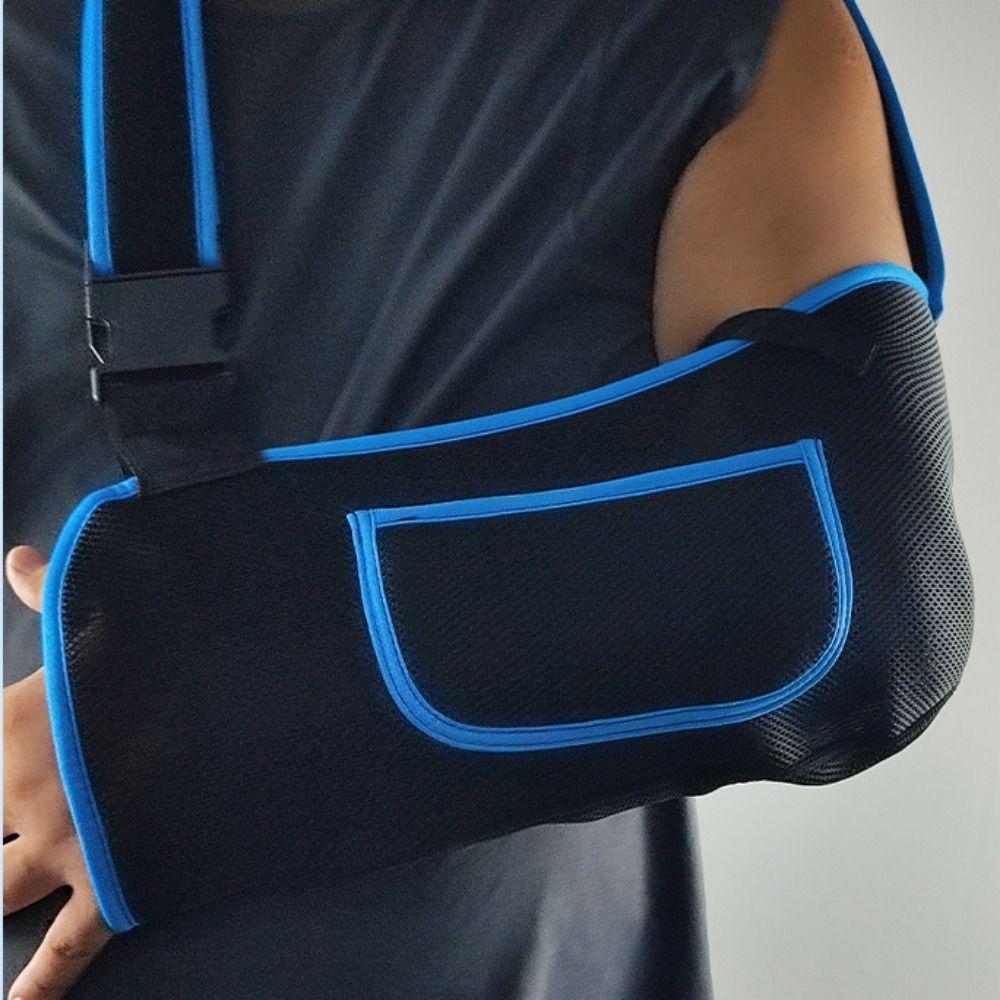 Adjustable Strap Forearm Brace Thicken Shoulder Pads Wrist Fixed Protector  Wrist Fracture