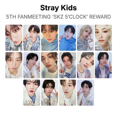 5TH FANMEETING ‘SKZ 5’CLOCK’ REWARD Official Photocard