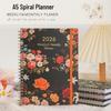 2026 Cross-Border Weekly Coil Planner Notebook with Custom Strap and Logo, A5 Size