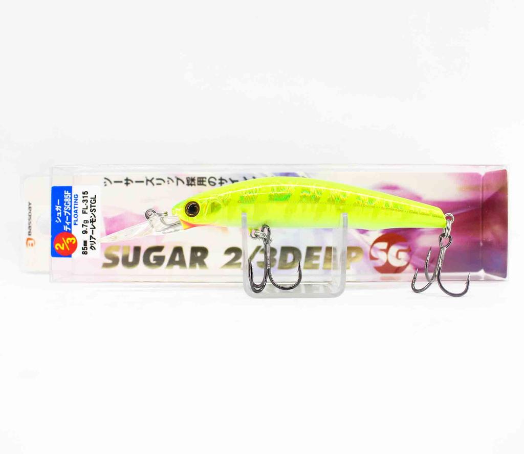 Bassday Sugar 2/3 Deep SG 85F Floating Lure 9.7 grams FL-315 (6390)