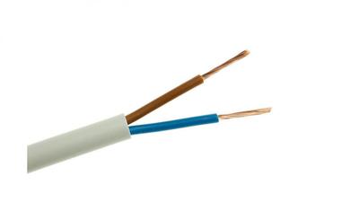 Housing Cable H03VV-F (OMY) 2x1 White 300/300V /100m/