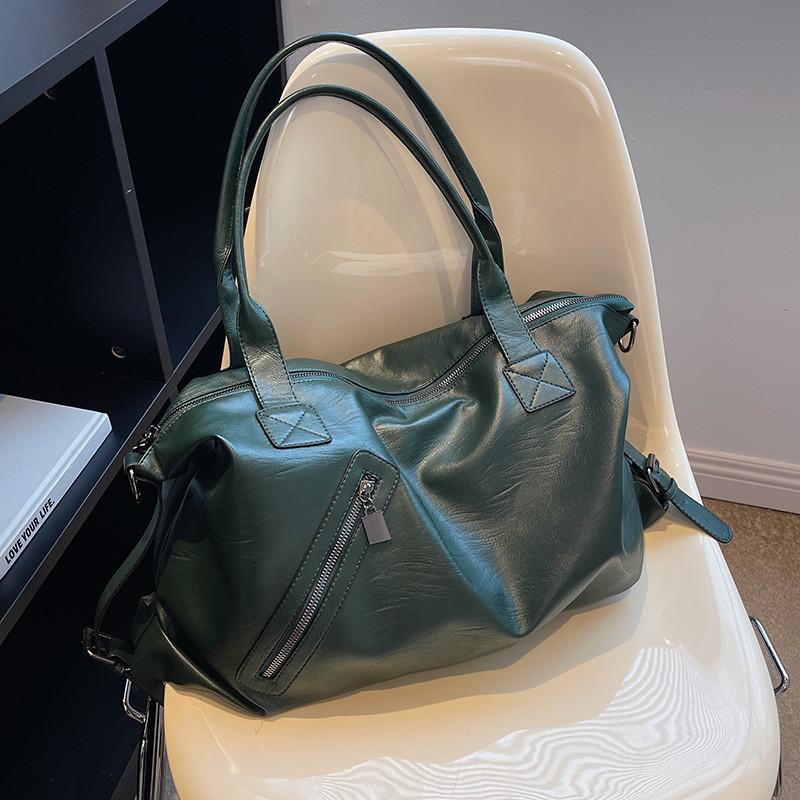 

Women handbag Large capacity new winter Soft PU leather Ladies big Totes design female Shoulder bags Travel shopping bags 43X26.5X15CM