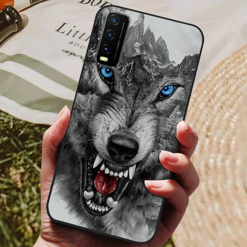 For Vivo Y11S Case Silicone Soft TPU Phone Cover For Vivo Y12s V2027 Case Cartoon Case Protective Bumper For Vivo V2032 Y11s