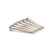 6Pcs/lot Metal Electric Guitar Accessories Screws Round Head Bridge Tail Screws
