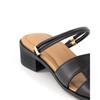 Daks Women Shoes 3.5cm Two Way Semi Casual Sandals Dld302 Black
