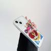 Ins Kirsche Kaninchen Cartoon Schöne Telefon Fall Für Iphone X Xr 11 13 Pro Max Xsmax 12 14 Promax Plus Cartoon label Abdeckung Capa