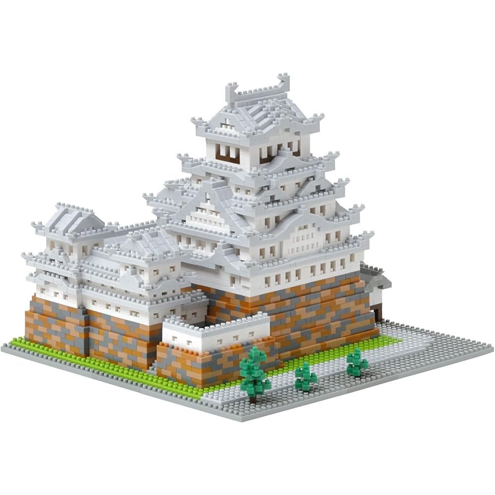 Kawada Nano Block Himeji Castle Deluxe Edition Building Set 500 Pieces