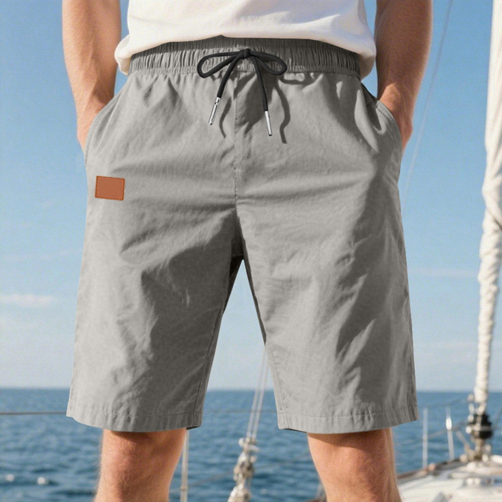 Men s Breathable Beach Sport Casual Loose Short Pants XL