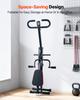 Squat Machine, Deep Squat Rowing Machine for Home, Easy Setup & Foldable Exercise Equipment, Glute Trainer Machine with 3 High-Strength Resistance