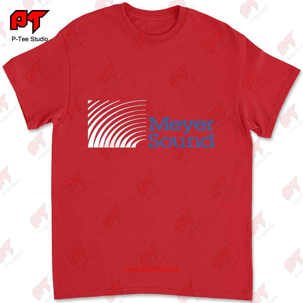 New UnisexS T Shirt Meyer Sound Thinking Logo Usa Size WomenS UDFD S