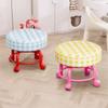 Round Stool Rotating Rolling Stool Height Weight Capacity Roller Small Bench  Living Room