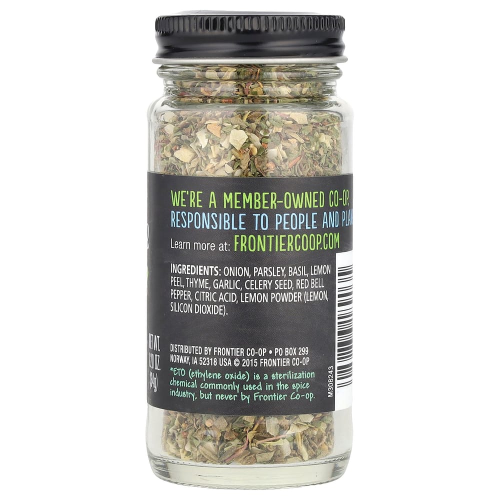 Frontier Natural Products All-Purpose Seasoning with Citrus and Aromatic Herbs, 1.20 Oz (34 G)