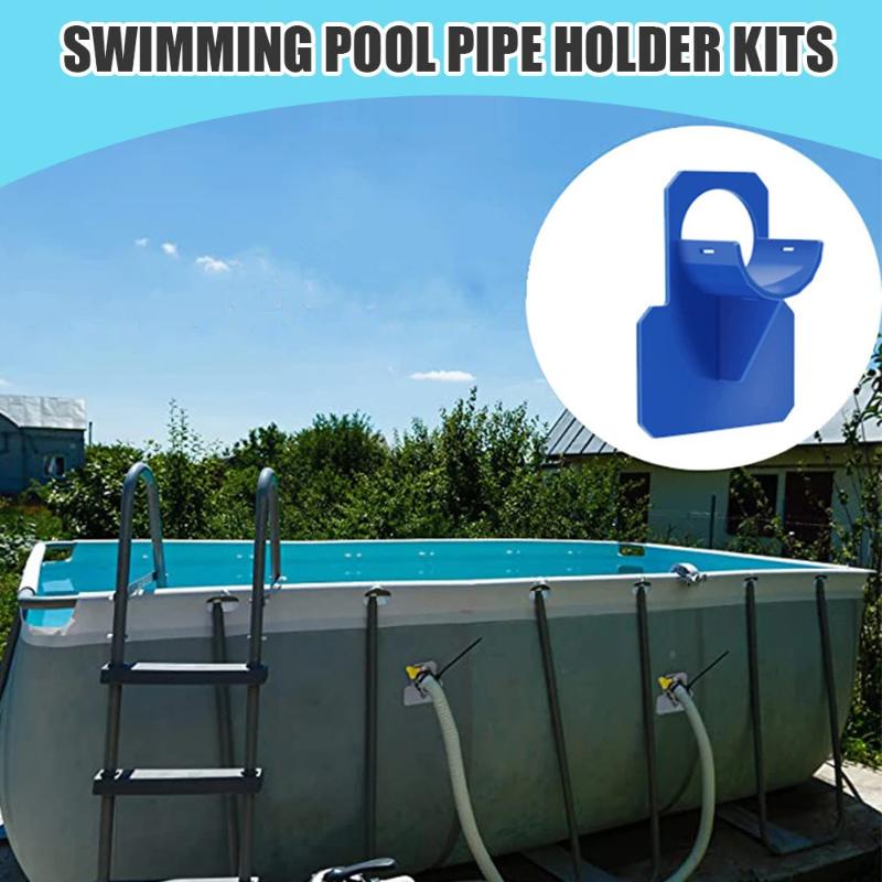 Pool Hose Holder Bracket With Anti Sagging Design And Tool Free Installation Perfect For Above Ground Outdoor Swimming Pools