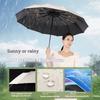 1PCS Large Automatic Reinforced 72-Bone UV Sun & Windproof Men's Folding Umbrella, Heavy Duty Rain & Wind Protection for Men