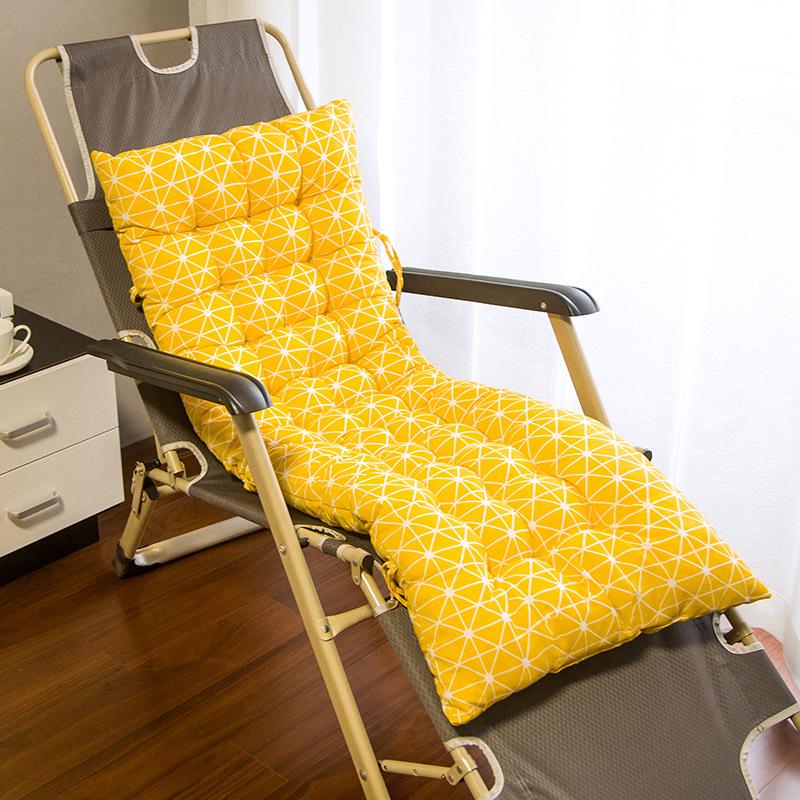 Autumn & Winter Flannel Rocking Chair Cushion - Thick, Double-Sided, Foldable Recliner Pad