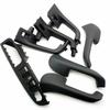7PCS Black Interior Handle Door Grab Window Switch Bezel Cover for Golf 5 GTi-MK5 Jetta Inner Armrest 1K0 868 040B
