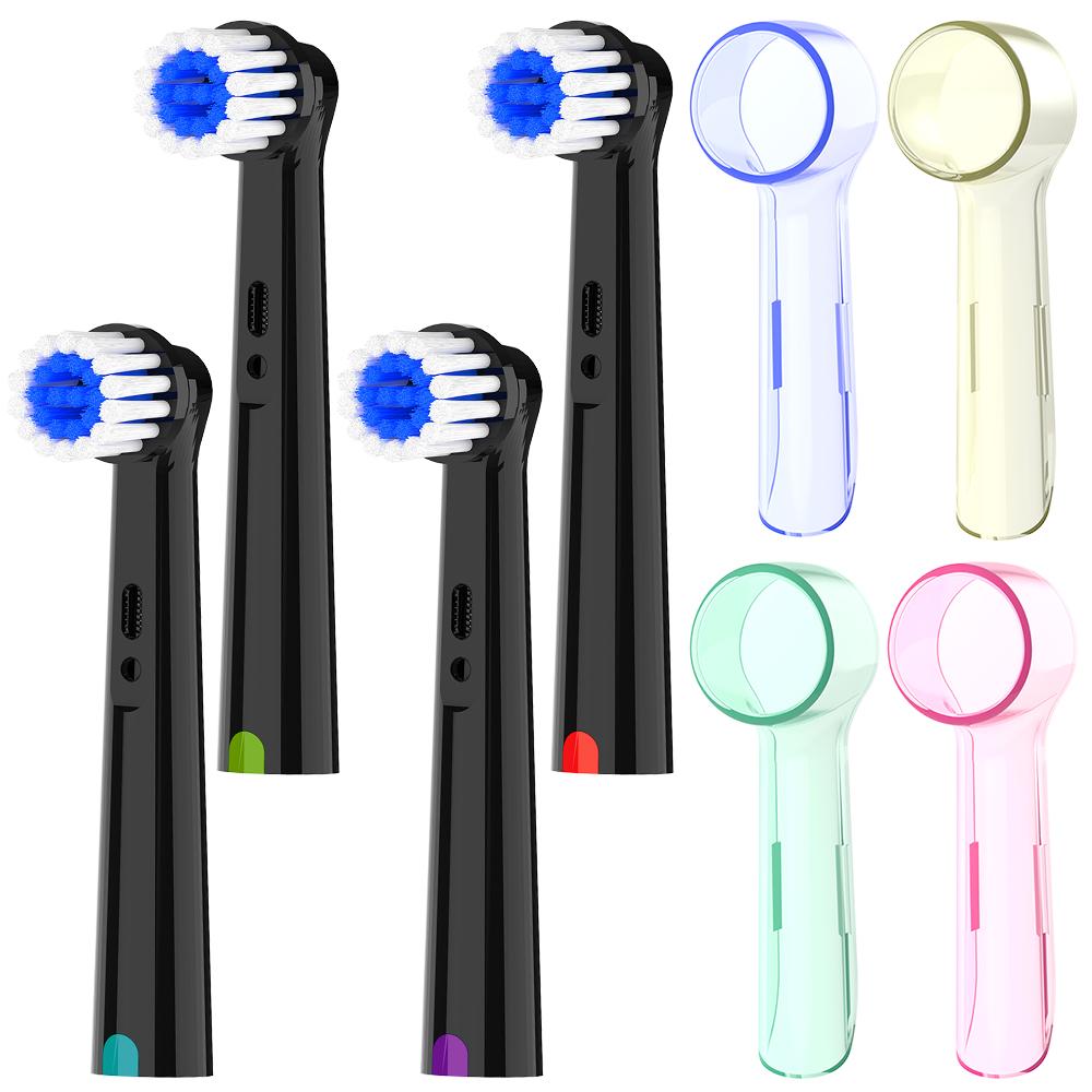 Sensible Pflege Ersatzbürstenköpfe & Zahnbürstenkopf Staubdichte Schutzabdeckungen, Kompatibel mit Oral B Elektrischer Zahnbürste