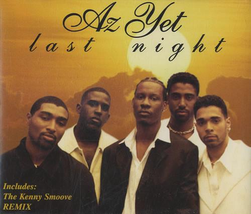 

12inch Record AZ YET - Last Night 74321423201 Arista 1996 US Soul/Funk Used