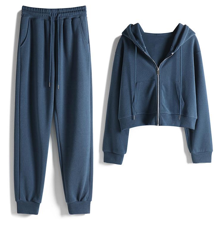 Femme Mode Couleur UnIe 2Pcs 