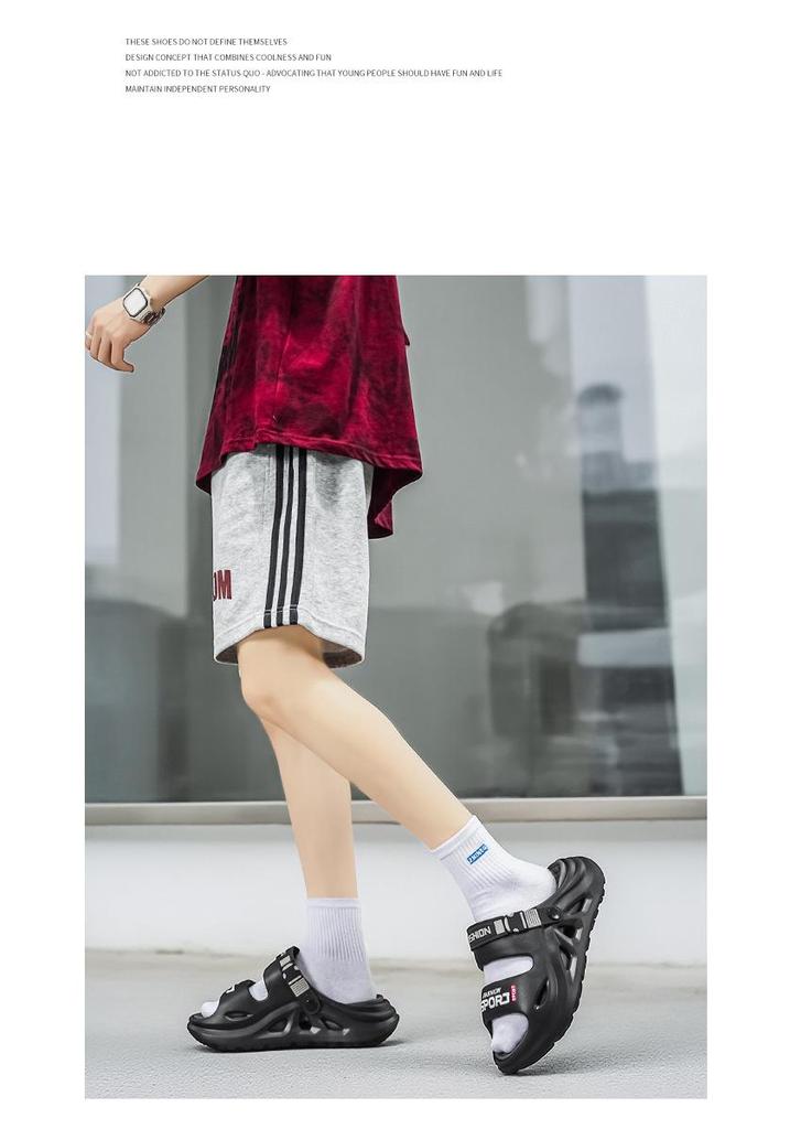 Zapatillas de Verano Elegantes para Hombre con Tira Única de EVA para Exteriores y Conducir