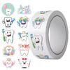 500 Sheets/roll Protect Teeth Cartoon Stickers For Kids Students Graffiti Laptop Stationery Cute Sticker Dental Clinic Gifts