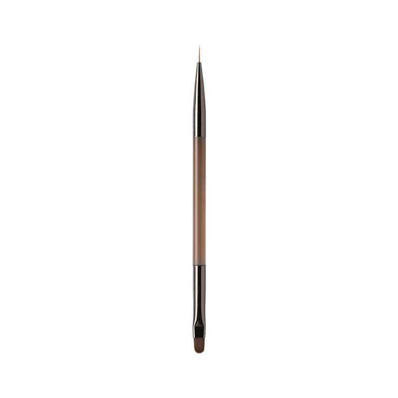 Japanese Style Double-ended Gel Pen: Two-in-One Nail Art Tool for Shaping, Liner, Color Painting, and Blending Builder Gel.