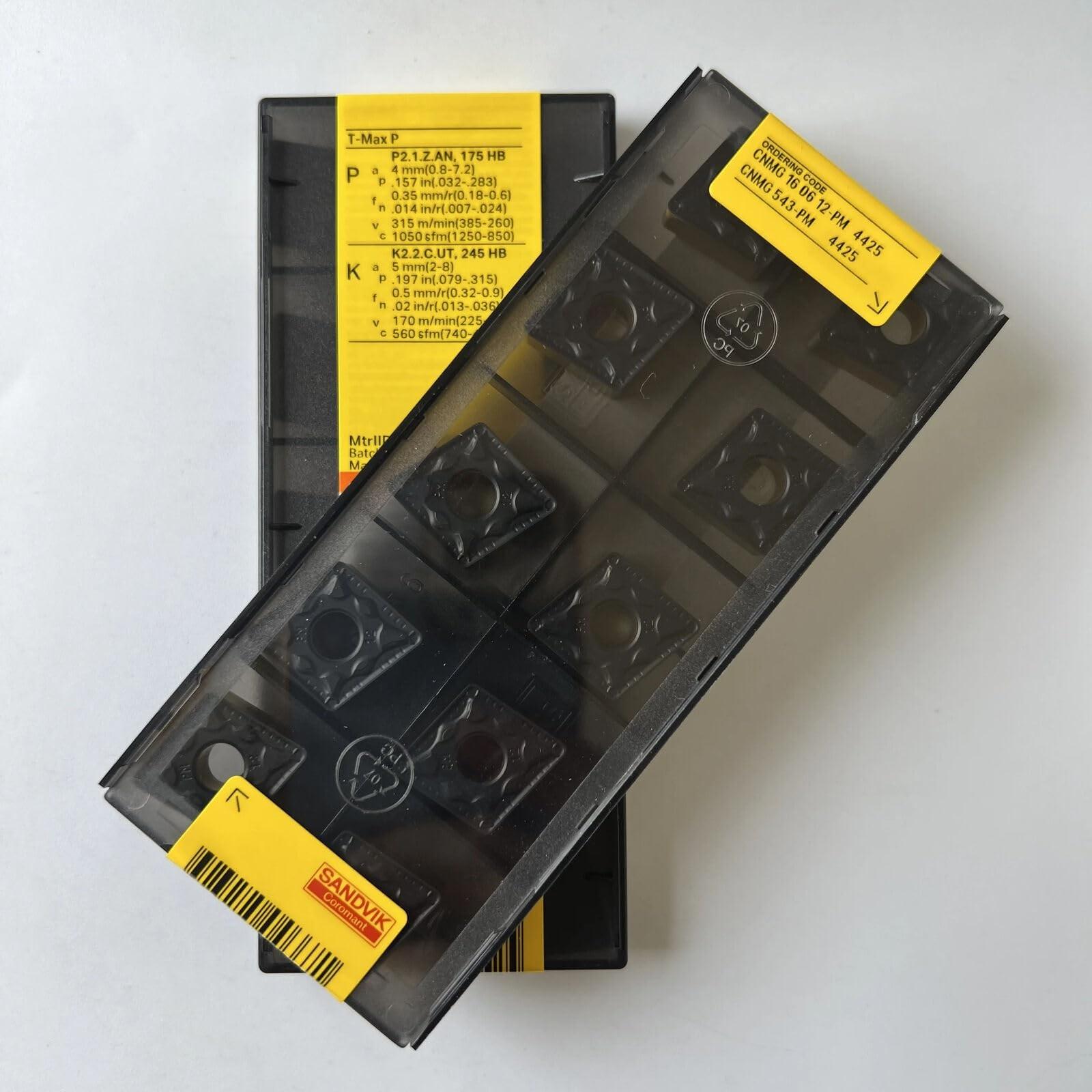 

Original Sandvik / CNMG160612-PM 4425 /CNC lathe carbide blade tool 10 Pcs
