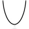 ELLE Jewelry Black Onyx Stone Necklace ELBRNN228