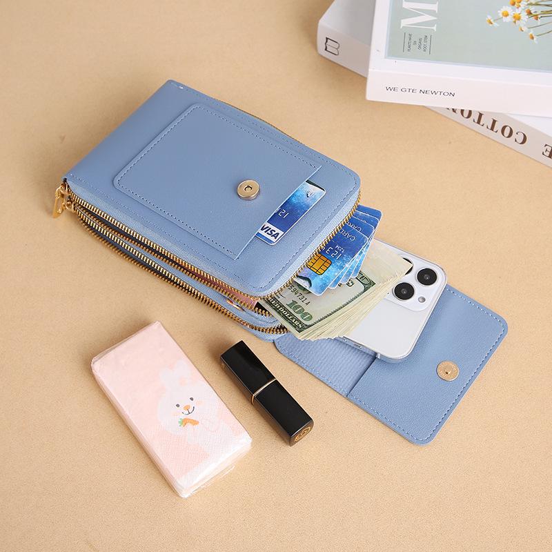 Women's Crossbody Phone Bag: Versatile, Multi-Functional, Vertical Touchscreen Shoulder Bag