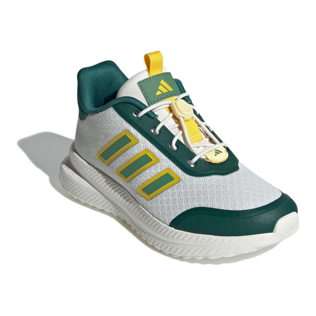Adidas X_Plrpath Mesh Cushioning Rebound Slip Resistant Breathable Low Top Casual Shoes Kids Sneaker White Green IH1150