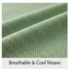 Natural Wormwood Infused Ice Silk Cooling Mat 3-Piece Set Washable Fitted Sheet Multiple Sizes Available for Home Dorm Air-Conditioned Room Summer