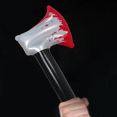 Inflatable Halloween Knife Prop Realistic Portable Scary Horror Prank Prop for Cosplay Supplies Party Favors for Kids Adults