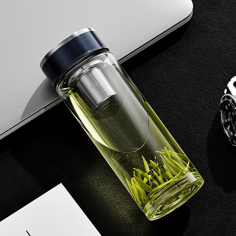 WANXIANG Glass Tea & Water Bottle with Infuser