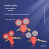 YQY-0807 Shockproof High-Pressure Regulator Gauge for Oxygen, Acetylene, Propane, and Nitrogen Cylinders