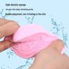 Kids' Gentle Exfoliating Bath Sponges, Pink (3-Pack)
