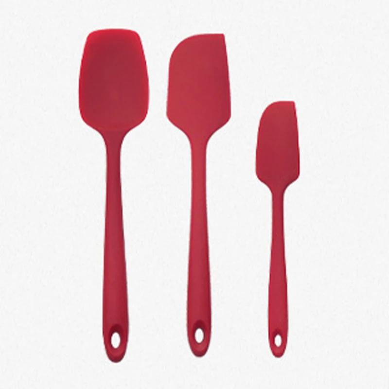 

3/4/5Pcs Non-Stick Silicone Spatula Set Heat-Resistant Butter Spreader Jar Blender Cake Scraper Spatula Kitchen Cooking Baking
