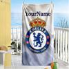 Chelsea Customize Text Beach Towel Super Soft Microfiber Quickdry Fabric Suitable for Sports Travel Swimming Yoga Bathroom Beach And Pool