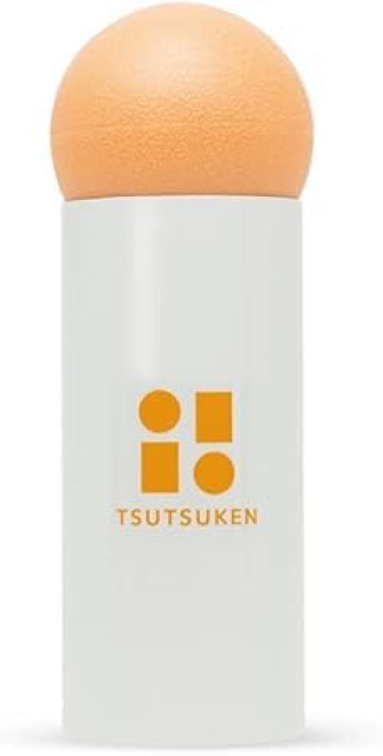 Tsutsuken Standard Model Kendama with Original Sticker Good Toy 2021 Award Winner - (Snow Orange, Short)
