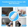 Smart ZigBee Pir Motion Sensor Radar Mmwave Temperature and Humidity Sensor Security Burglar Works With Home Assistant