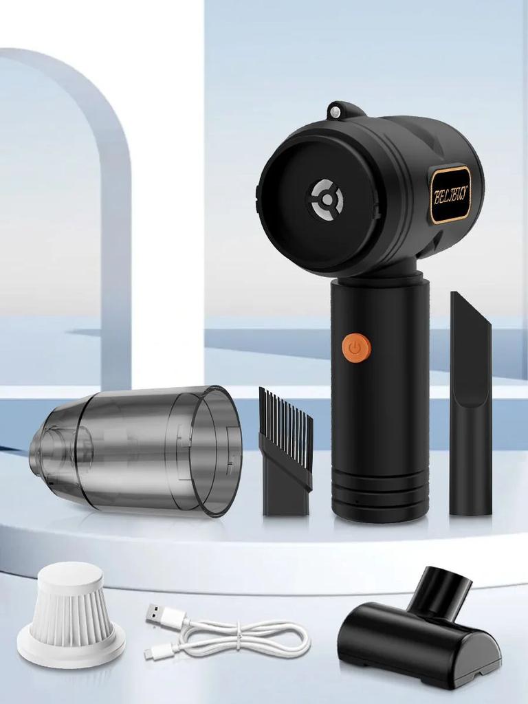 Mini Handheld Car Vacuum Cleaner - Super Powerful Suction, Cordless, Compact & Super Portable!