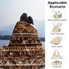 1pc Abstract Tribal Patterns Design Blanket Seasonal Home Decorative Throw for Room, Gift Idea for and , Living Room .G003