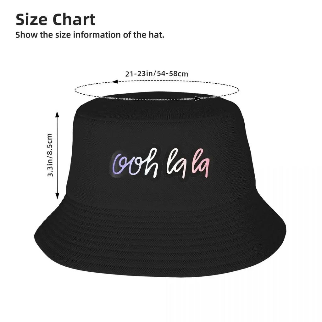 Ooh La Bucket Hats Panama For Kids Bob Reversible FisherUnisex Summer Beach Fishing Unisex Caps