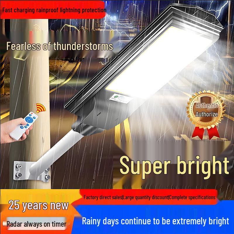 Outdoor Solar Garden Light: Waterproof, Super Bright, Motion Sensor