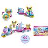 Pinypon - sada motorka moje štěně a já - gptoys - vícebarevná - holka - mix & shoda
