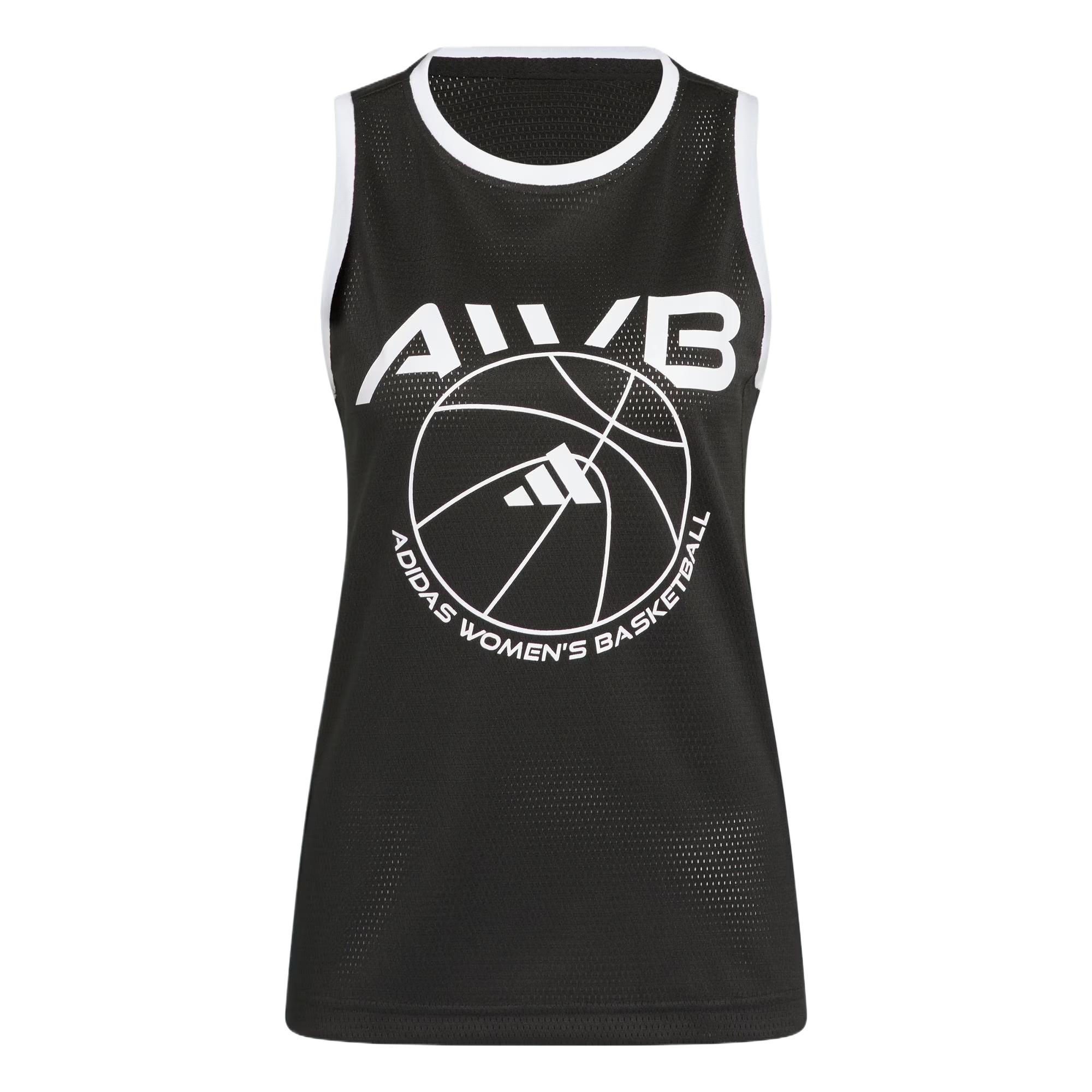 

Adidas Удобный Повседневный Универсальный Баскетбольный Жилет Женские Топы Черный JC5848 XS