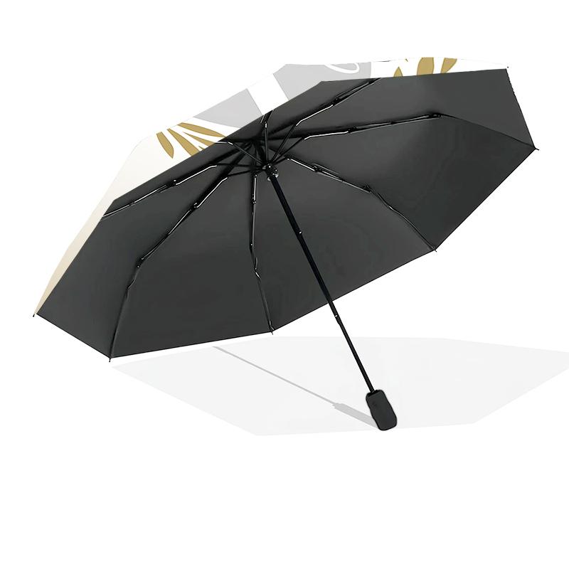 Udinese Calcio Crest Automatic Folding Umbrella - 8-Rib Travel Umbrella with Auto Open/Close & Portable, Gift for Christmas, Birthdays