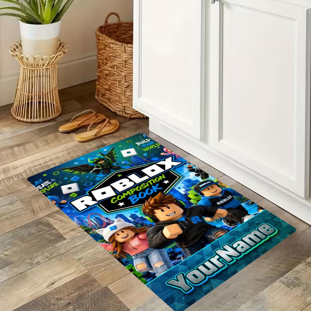 Roblox Customize Your Name Kitchen Rug Runner Rug Laundry Mat Hallway Entryway The Best Gift Choice